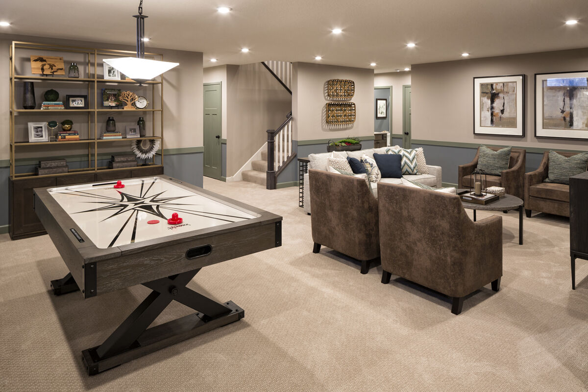 creating and decorating a game room - webster interiors