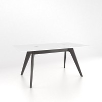 Canadel Living Room Glass Top Coffee Table